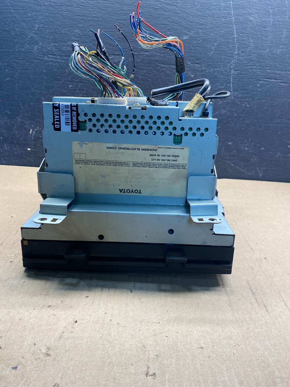 1992 1996 Lexus Es300 Radio Receiver Tape Casette Climate Control AE7408 DG4