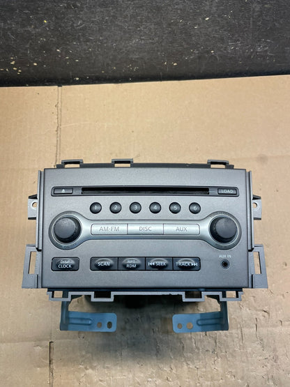 2011 - 2014 Nissan Murano AM FM Radio CD  Player Panel Oem W1312 DG0