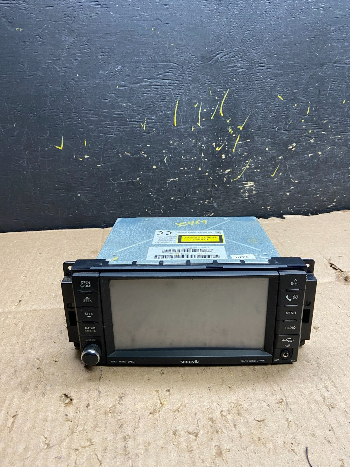 2007 2014 Jeep Dodge Chrysler Screen Display CD Player Satellite Radio y5469 DG0
