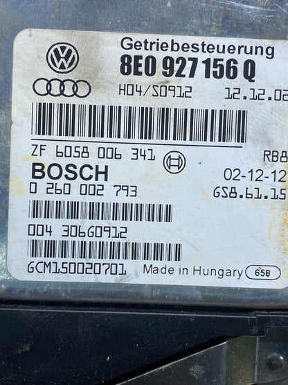 2002 2006 Audi A4 Transmission Computer Module TCM TCU AE7674 DW2