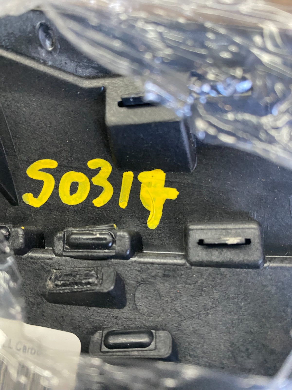 2016 2017 2018 BMW X5M F85 Dash Carbon Trim Start Button Vent S0317 DG12