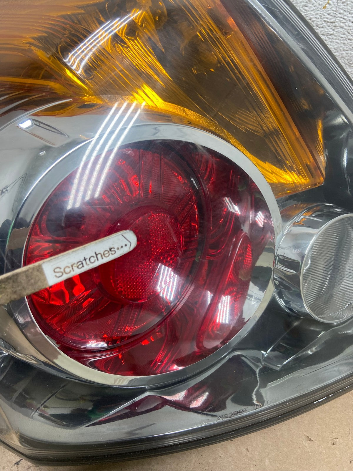 2007 to 2012 Nissan Altima Left Driver Lh Side Tail Light AG4299 LK3