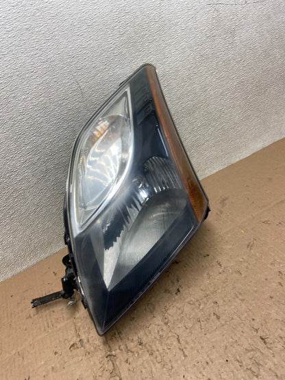 2010 - 2012 Nissan Sentra Halogen Left Driver LH Side Black Headlight Y0424 GD2