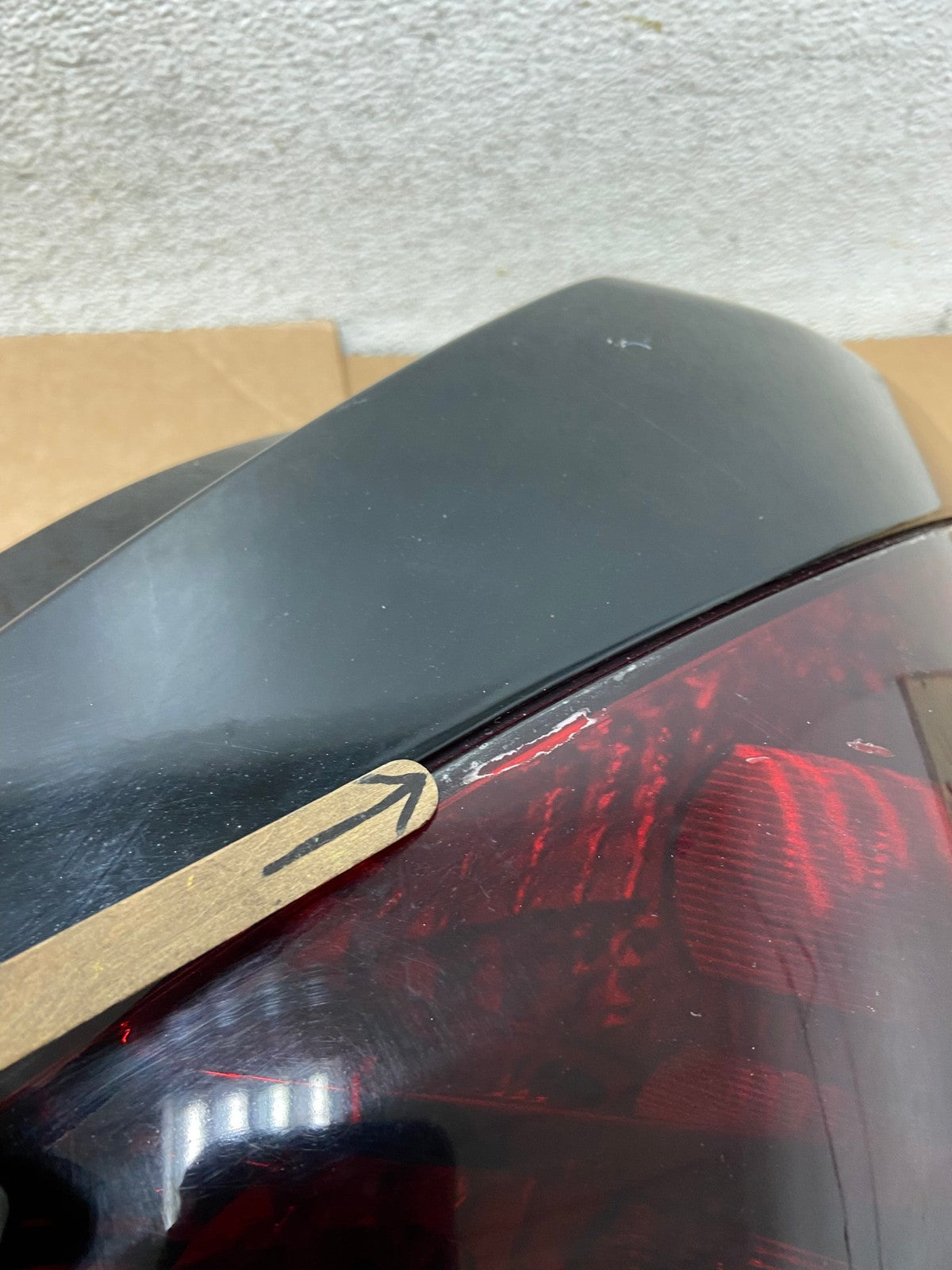 2004 to 2008 Nissan Maxima Left+Right Set Black Tail Lights AI3778 LK5