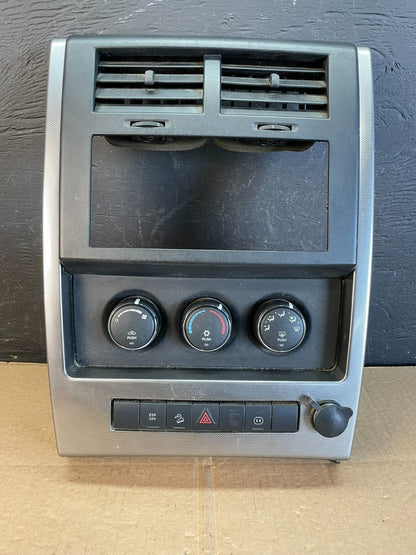 2008 to 2012 Jeep Liberty Dash Climate Temperature Control Radio Bezel AC2289 DG0
