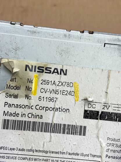 2010 - 2014 Nissan Maxima Radio CD Navigation OEM AA2783 DG5
