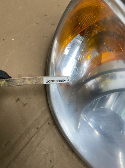 2002 to 2005 Kia Sedona Right Passenger RH Side Headlight DEPO AB6974 DW3