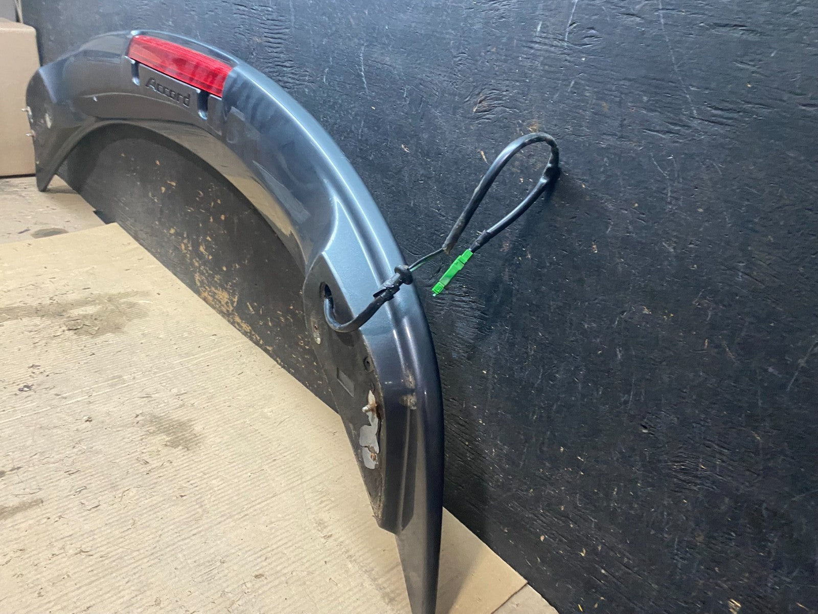 2008 to 2012 Accord Sedan Honda Rear Spoiler Black Pearl X3412 DG10