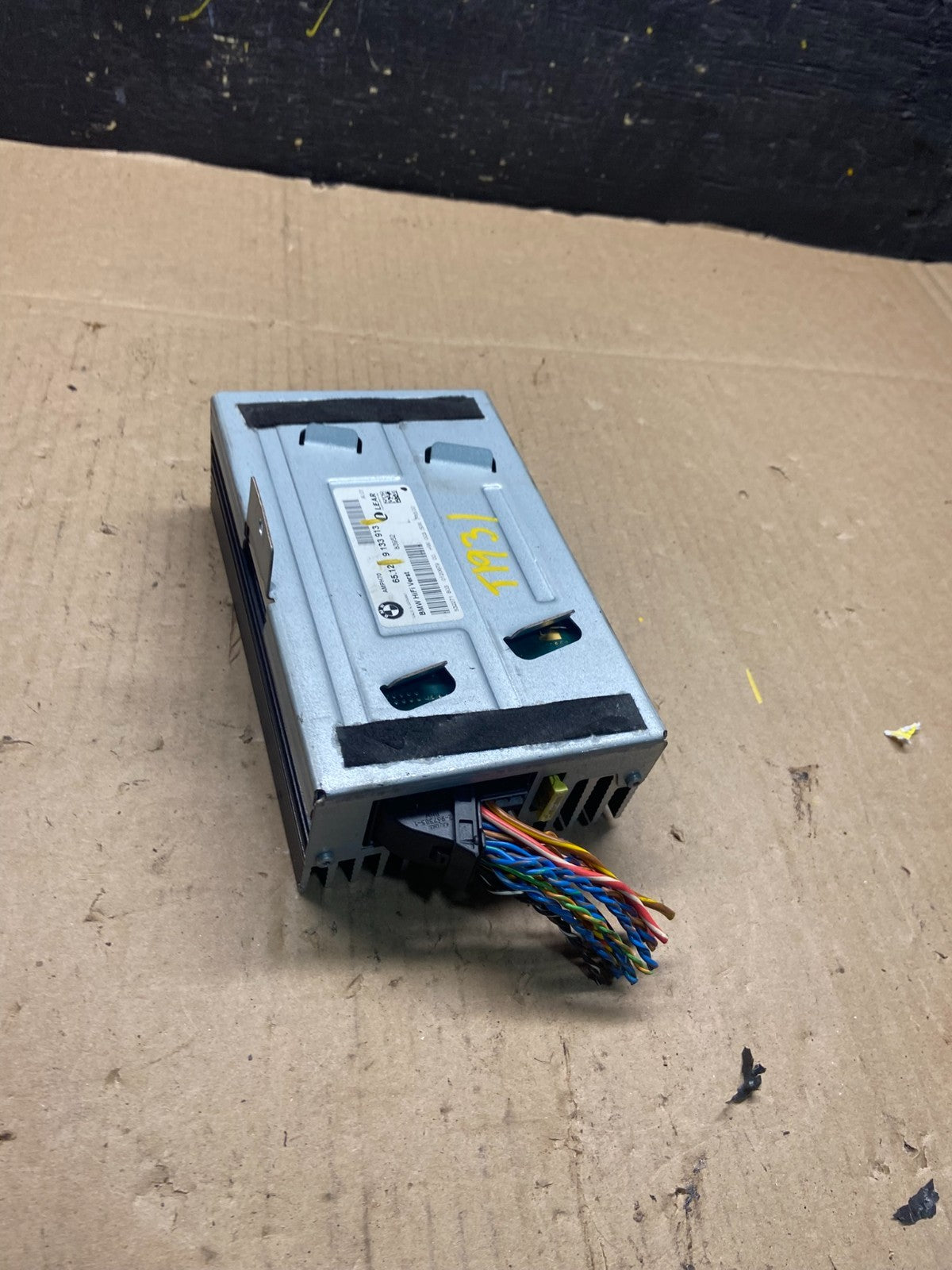 2007-2010 BMW X5 Top HiFi Lear Radio Audio Amplifier Amp OEM t1931 DG4