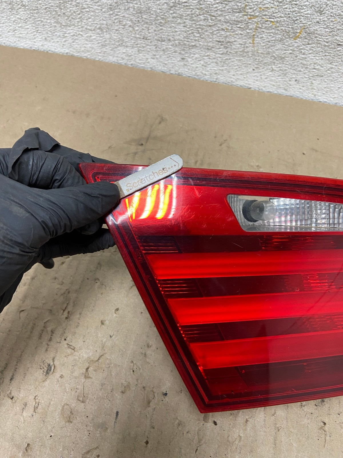 2011-2013 BMW 5 F10 Rear Left Driver LH Trunk Inner Tail Light AI2289 LK3