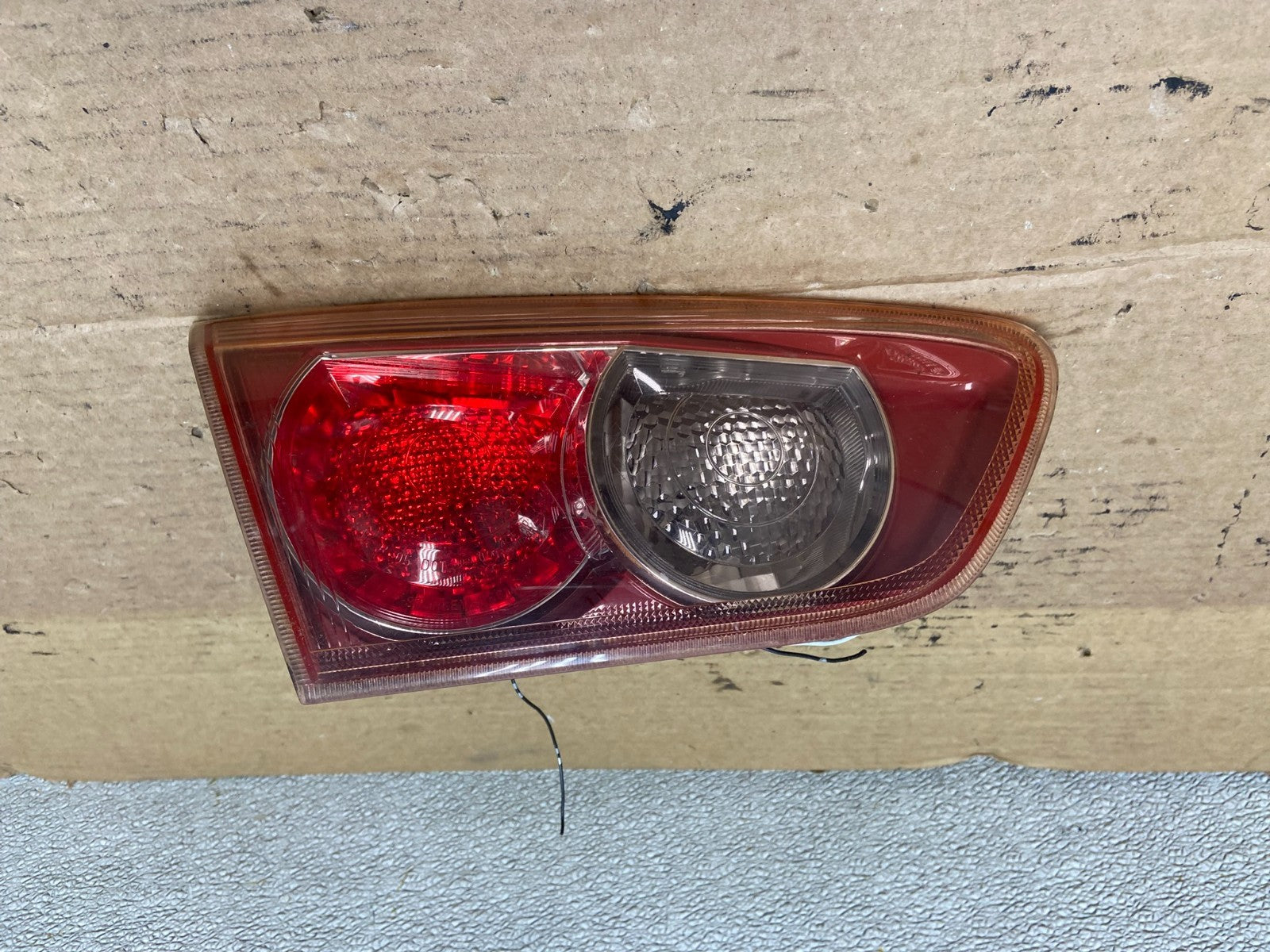 2008-2015 Mitsubishi Lancer Inner Tail Light Left Driver Lh OEM Red AB5247 LK0