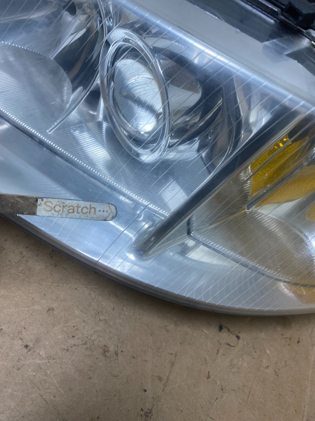 2002 to 2004 Audi A6 Left Driver LH Side Xenon HID Headlight OEM X5535 DW3