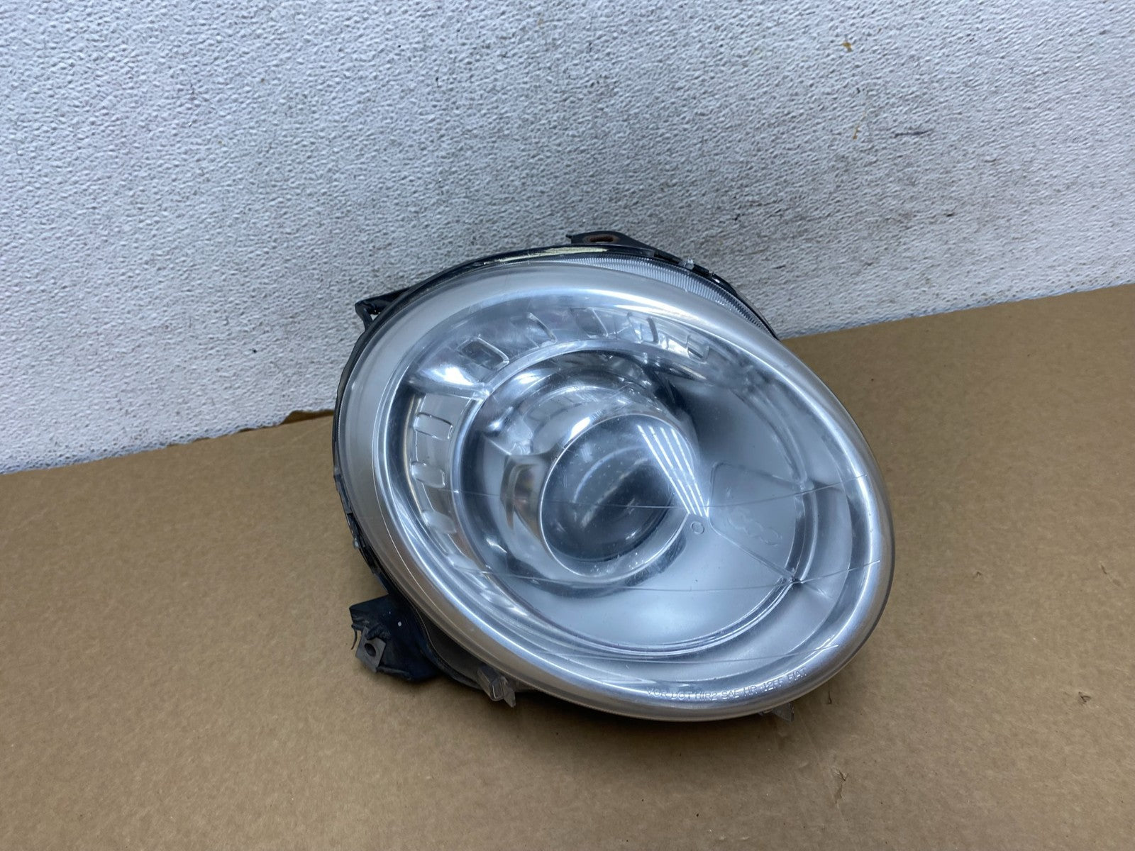 2012 to 2017 Fiat 500 Right Passenger RH Halogen Headlight AF7276 DW0