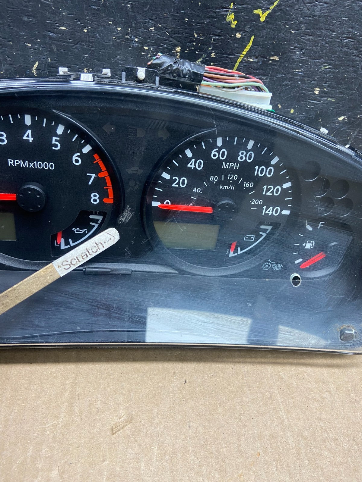 2006-2007 Nissan Pathfinder Xterra Cluster Speedometer Instrument OEM X6600 DG1