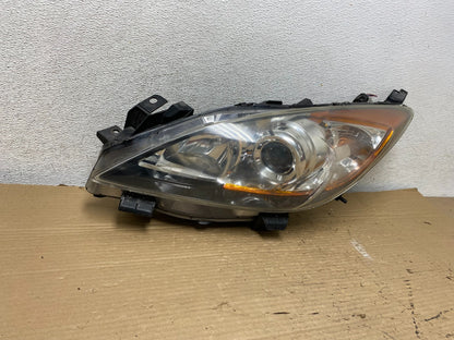 2010 - 2013 Mazda 3 Left Driver LH Halogen Headlight AG9100 DW1