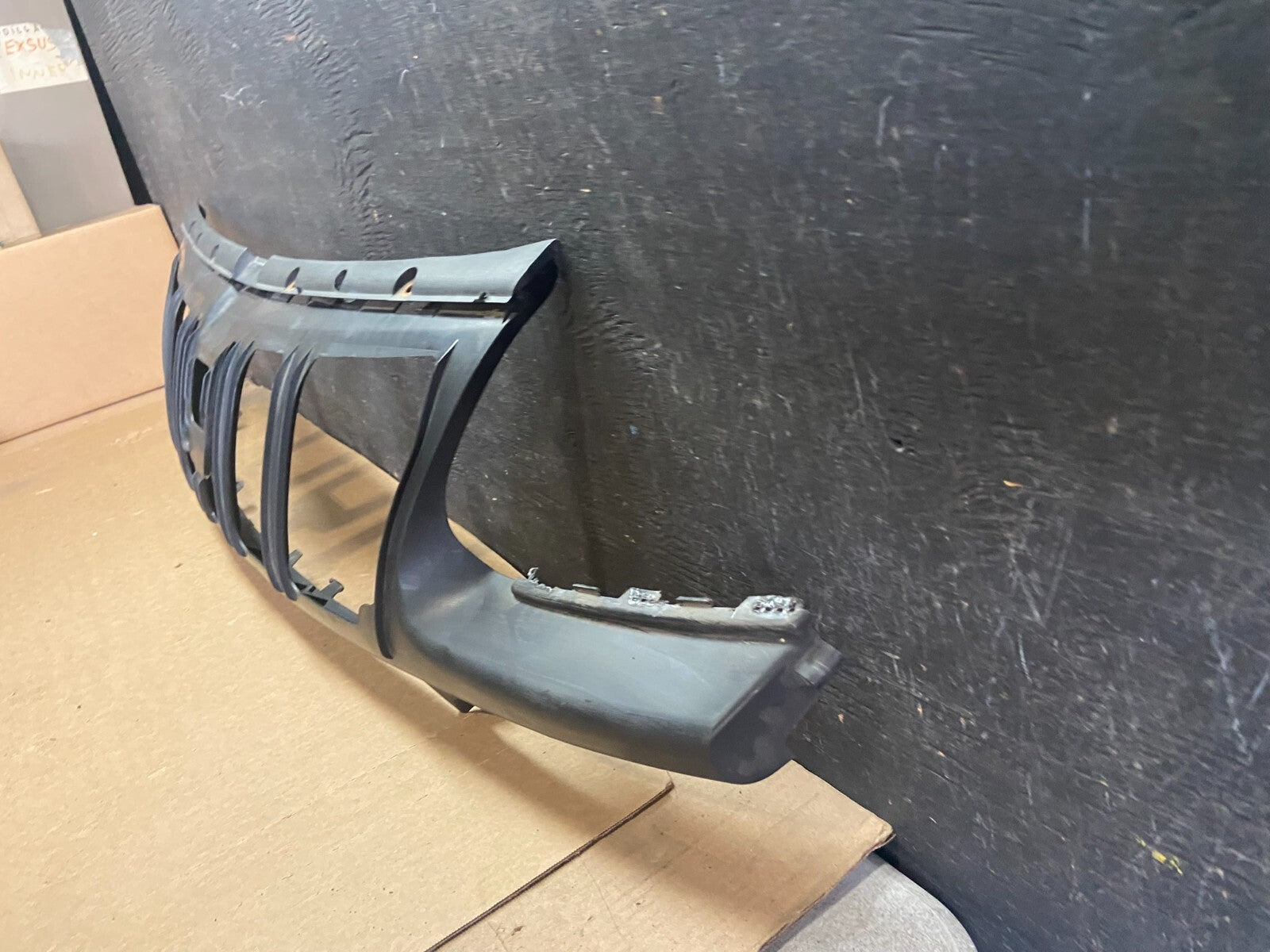 2008 to 2010 Porsche Cayenne Front Under Bumper Garnish 7L5853915 N8958 DG1