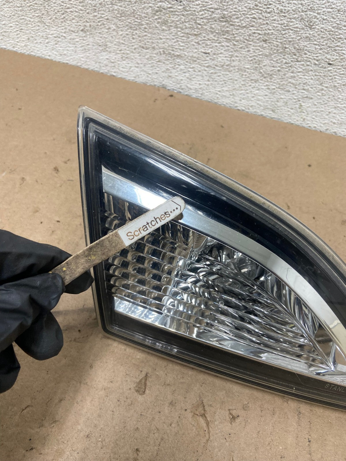 Sedan 2010-2013 Mazda 3 Left Driver LH Side Inner Tail Light AG4867 LK4