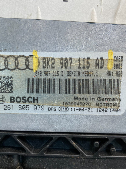 2011 to 2012 Audi A4 2.0L Engine Computer Ecu Pcm Ecm Pcu AD7640 DG2