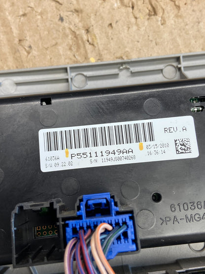 2008 2010 Dodge Avenger Center Dash A/C AC Climate Control Bezel Trim ae1924 DG5