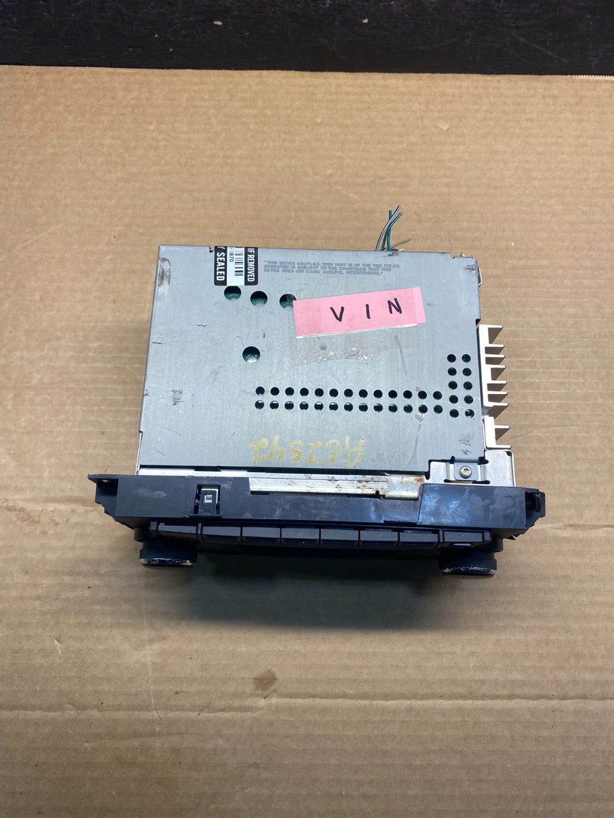 2007-2012 Chrysler Dodge Jeep Ram Radio CD MP3 AUX Receiver AF7517 DG4