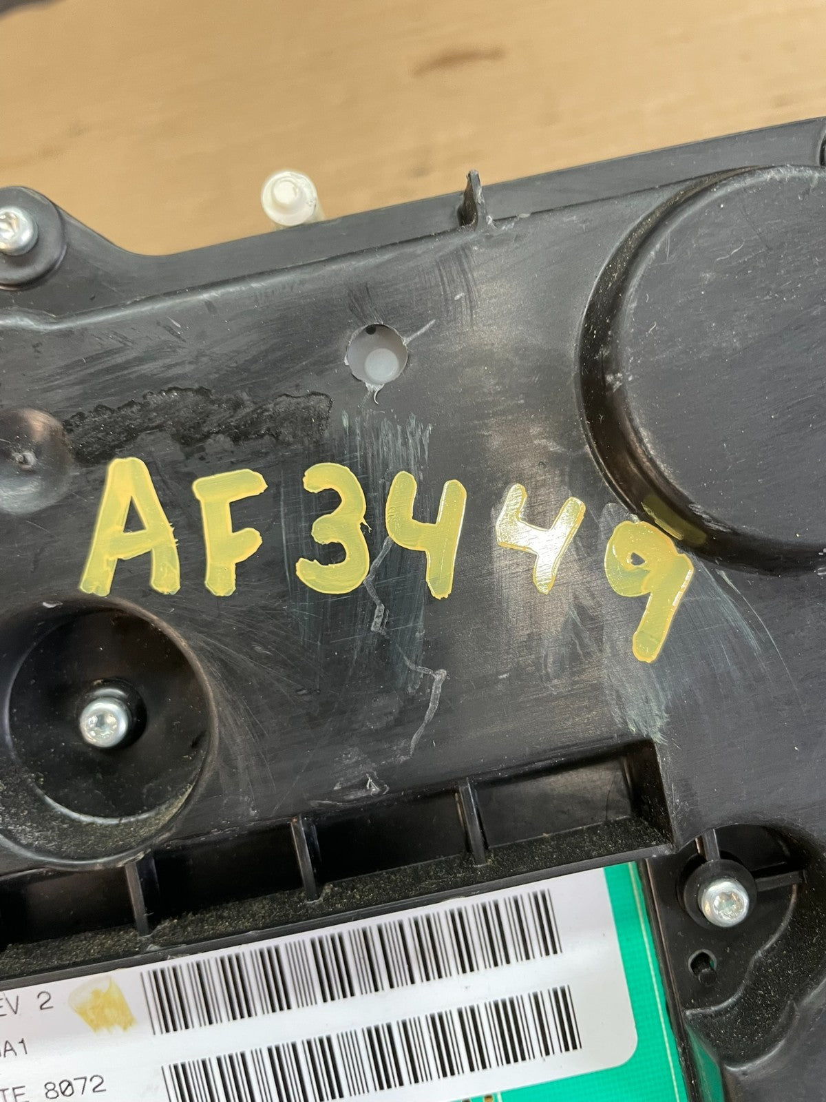 2004 to 2012 Chevrolet Colorado Instrument Cluster Speedometer AF3449 DW10