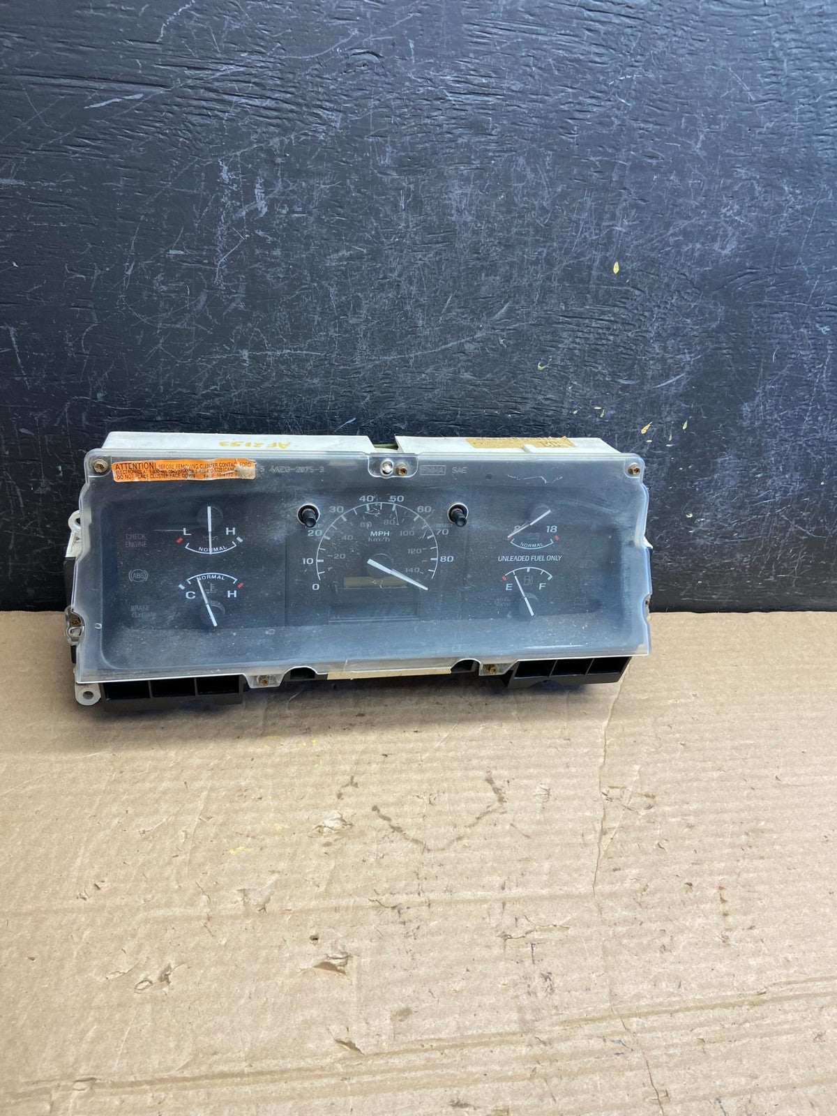 1992 to 1996 Ford F150 F-Series Bronco Speedometer Cluster Gauge af2153 DG0