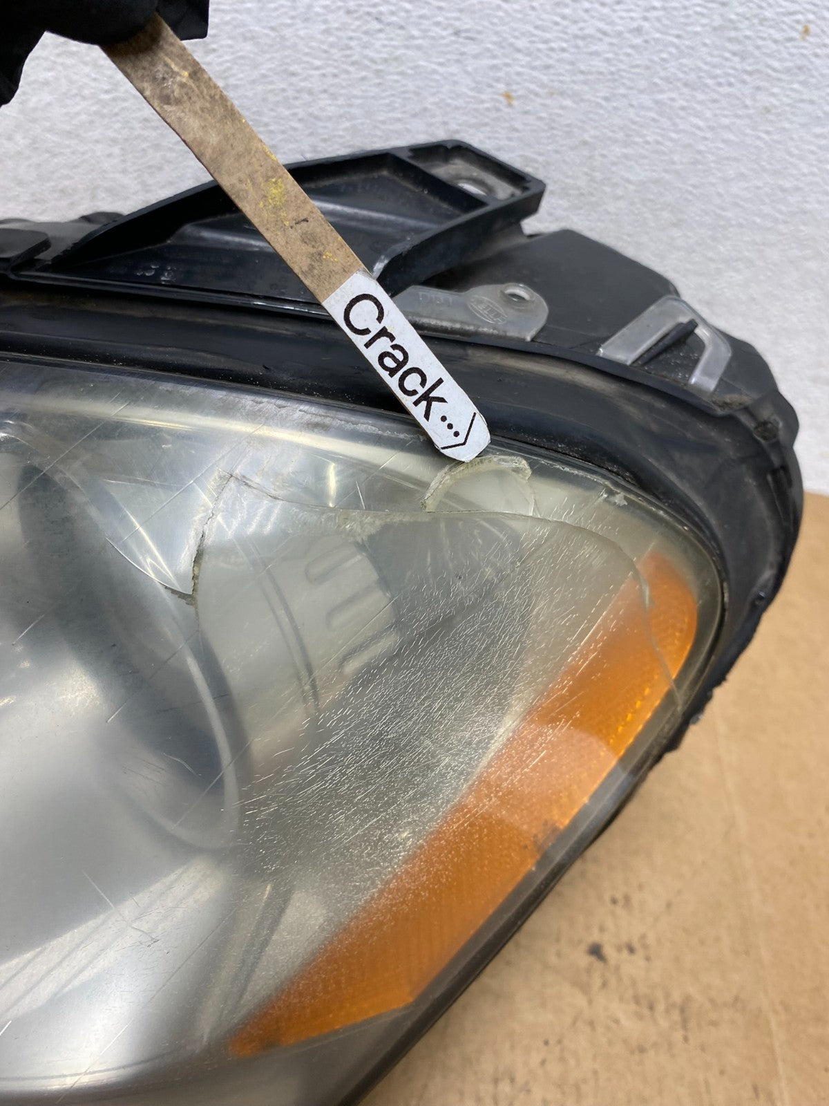 Halogen 2006-2009 Mercedes-Benz ML-Class Headlight Left Driver LH AE3053 DW6