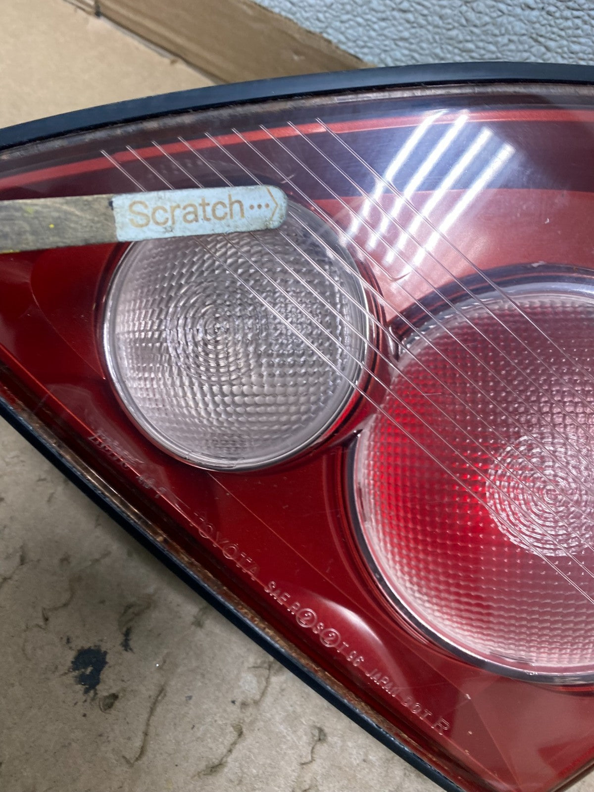 1999 - 2001 Lexus RX300 Right Passenger Side Rear Inner Tail Light Oem U9610 DW3