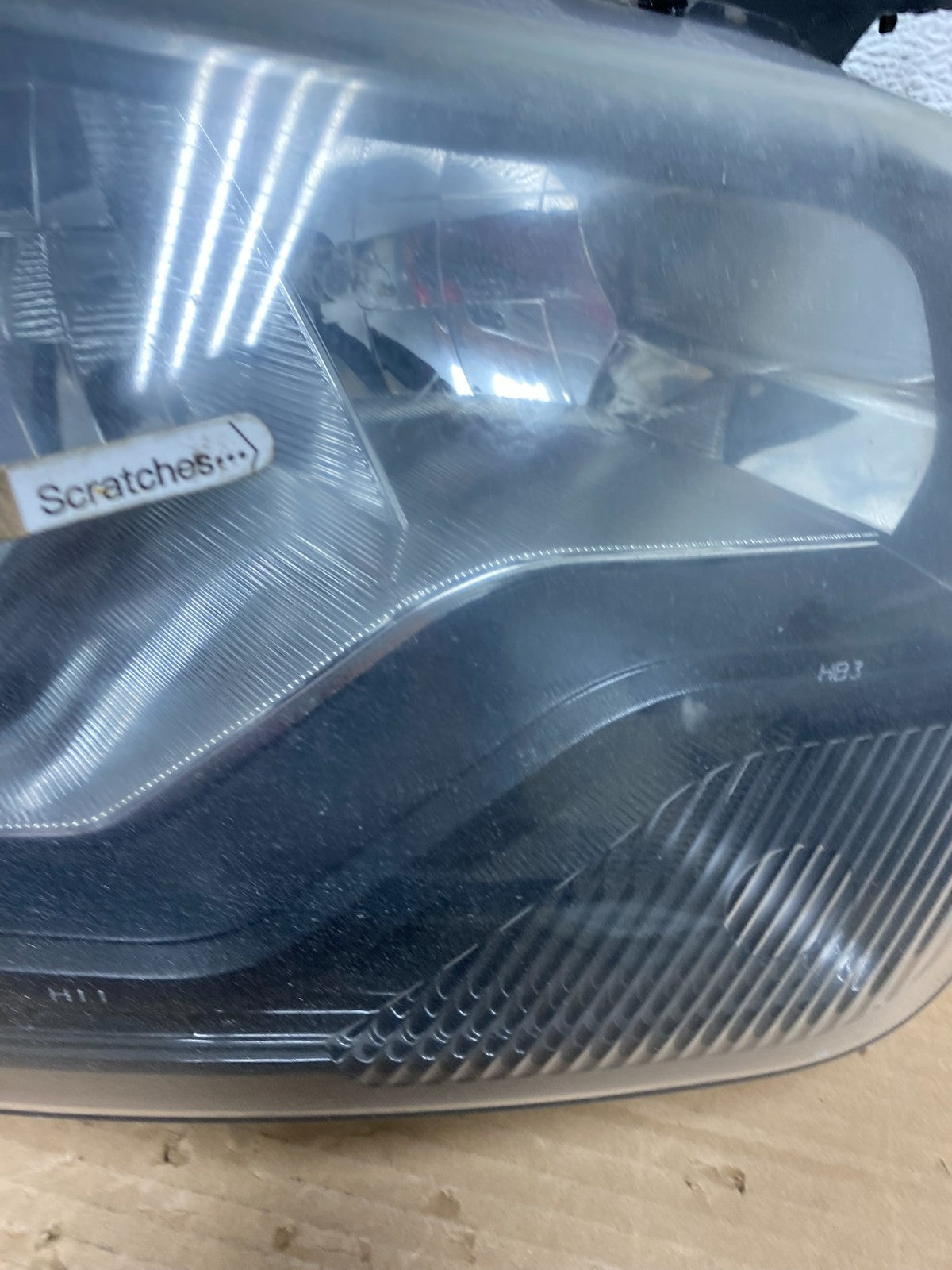 2015-2019 Ford Transit VAN Right Passenger Halogen Black Headlight AD4233 DW3