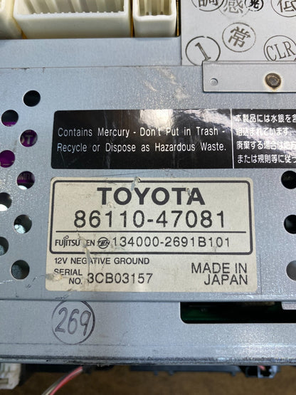2004 to 2005 Toyota Prius Radio Stereo Receiver Screen Display AI5323 DG5