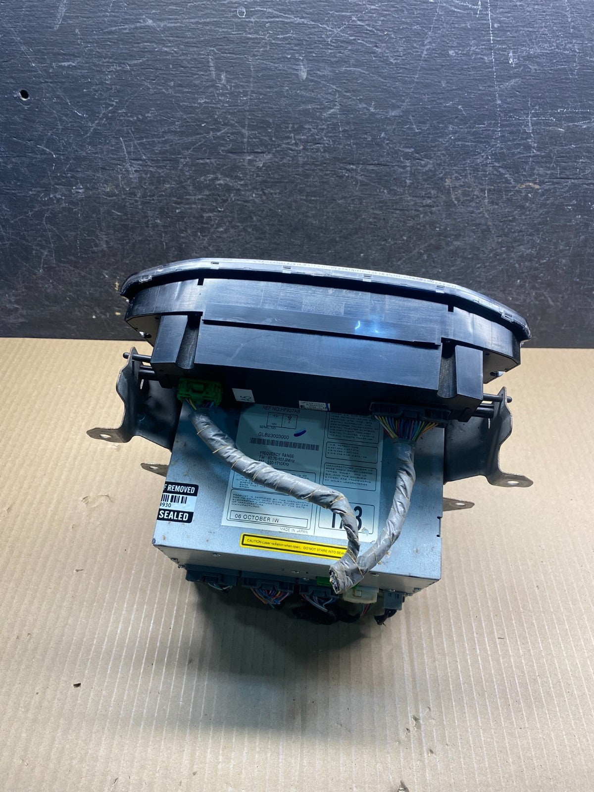 2007 to 2009 Acura Mdx Radio Stereo 6 CD Player Climate Control Pan OE AJ0322 DG5