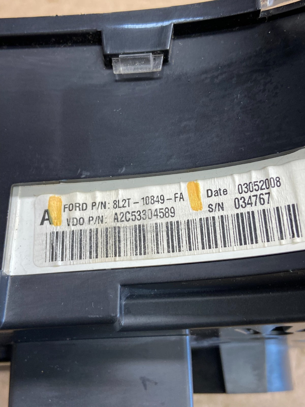 2008 Ford Explorer Speedometer Cluster Gauge AF1959 DG6