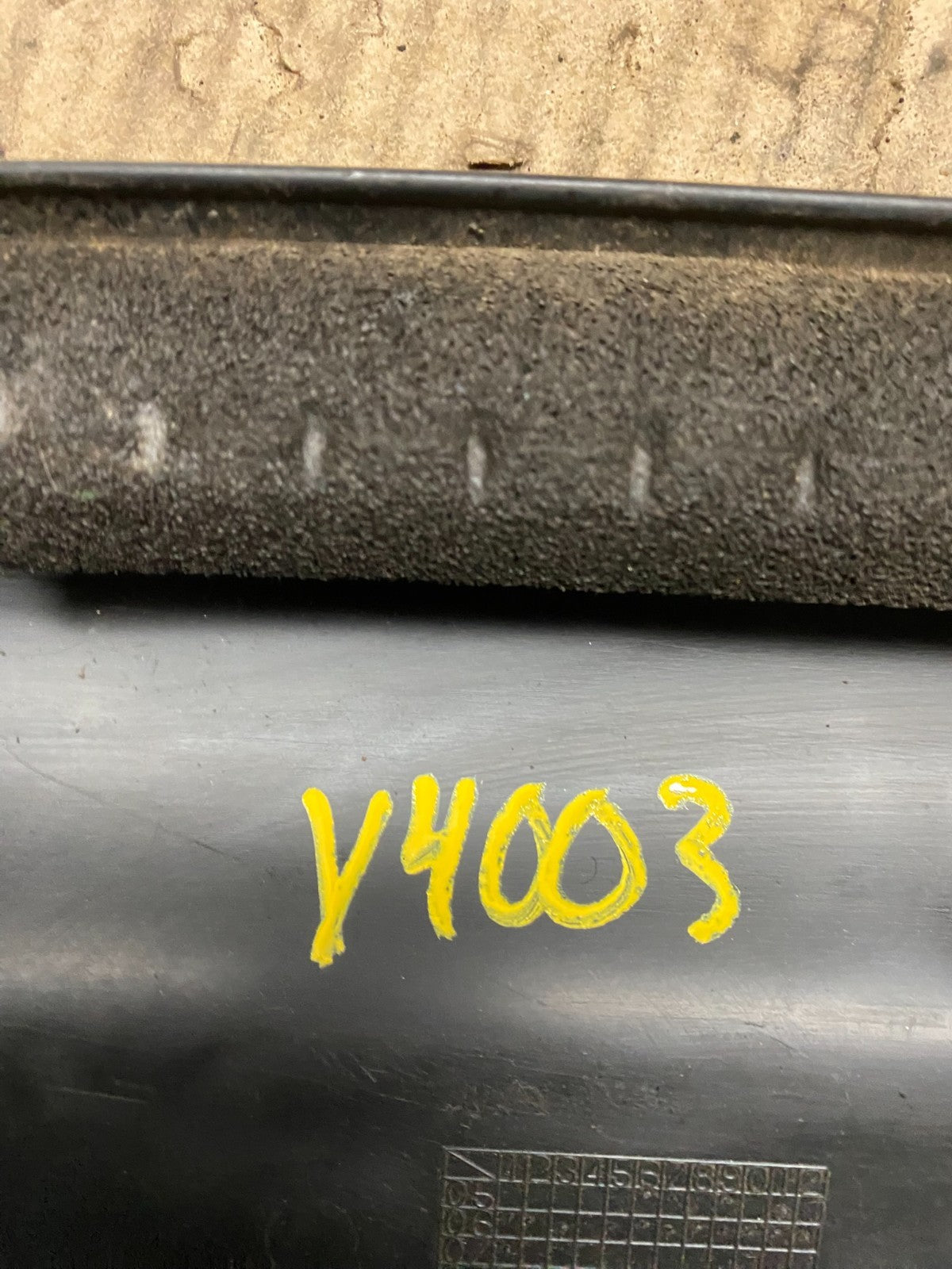 2007 to 2008 Honda Fit Engine Cover Trim Bezel 17124-rme-a0 V4003 DG9