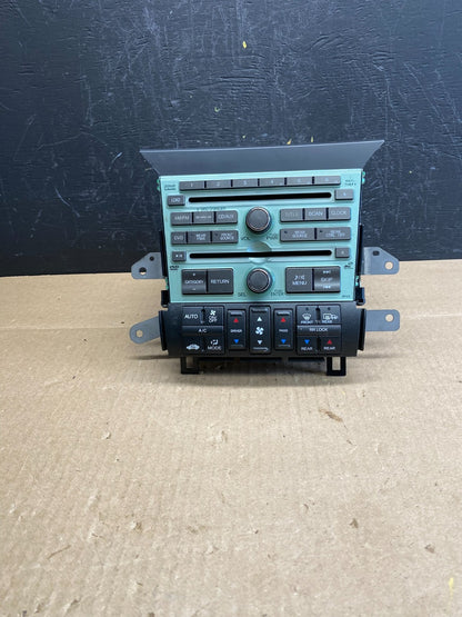 2009 to 2011 Honda Pilot AM FM CD Audio Radio Player Climate Control AC6279 DG0