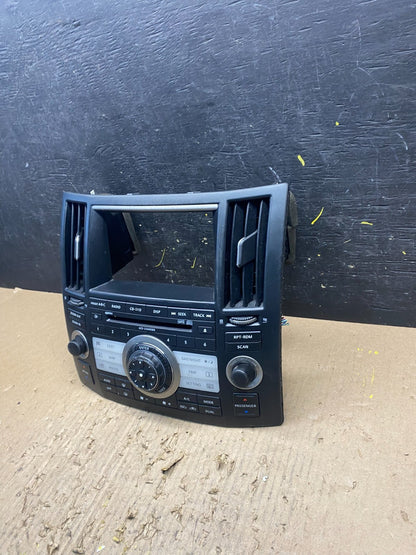 2006 to 2008 Infiniti FX35 Front Radio A/C Heater Switch Control Panel T1829 DG1