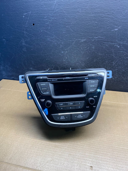 2011-2013 Hyundai Elantra Center Radio Climate Control Air Vent Bezel ad6593 DG0