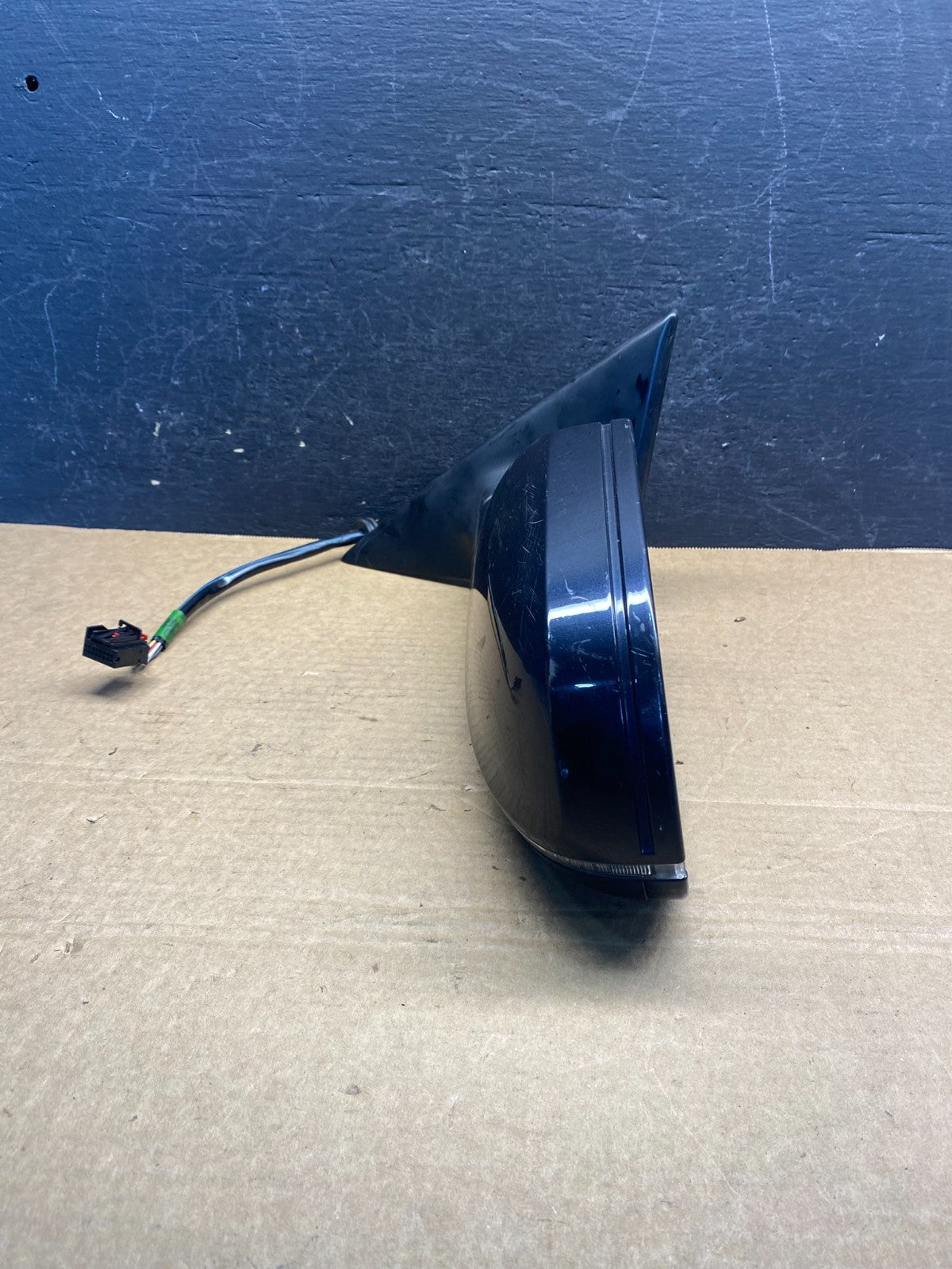2009 to 2012 Audi A4 Left Driver LH Side View Power Door Mirror AF7635 DG10