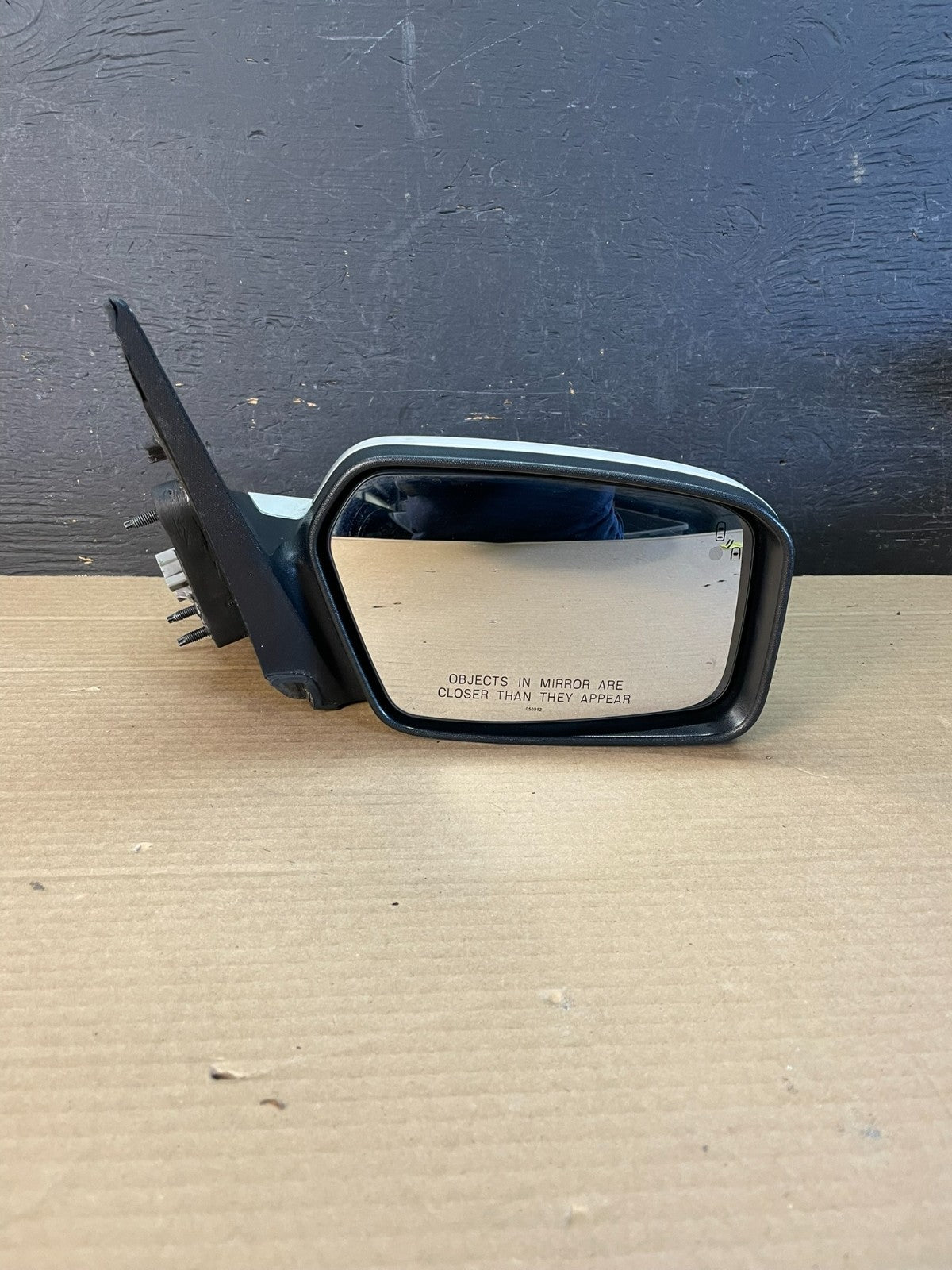 2011 to 2012 Ford Fusion Milan Right Passenger View Door Blind Mirror AE8608 DW7