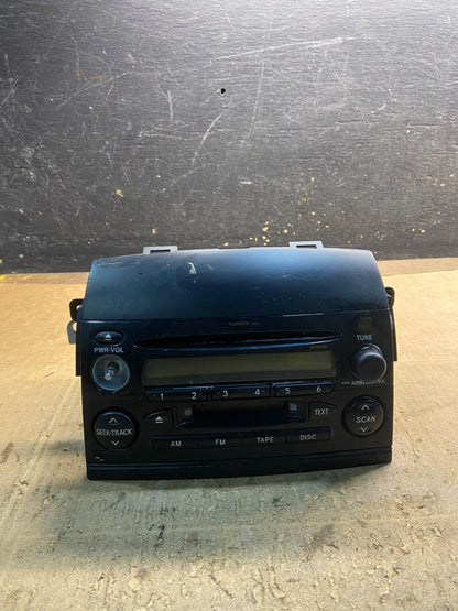 2004 to 2010 Toyota Sienna AM FM CD WMA Mp3 Radio Receiver Oem Y4195 DG0