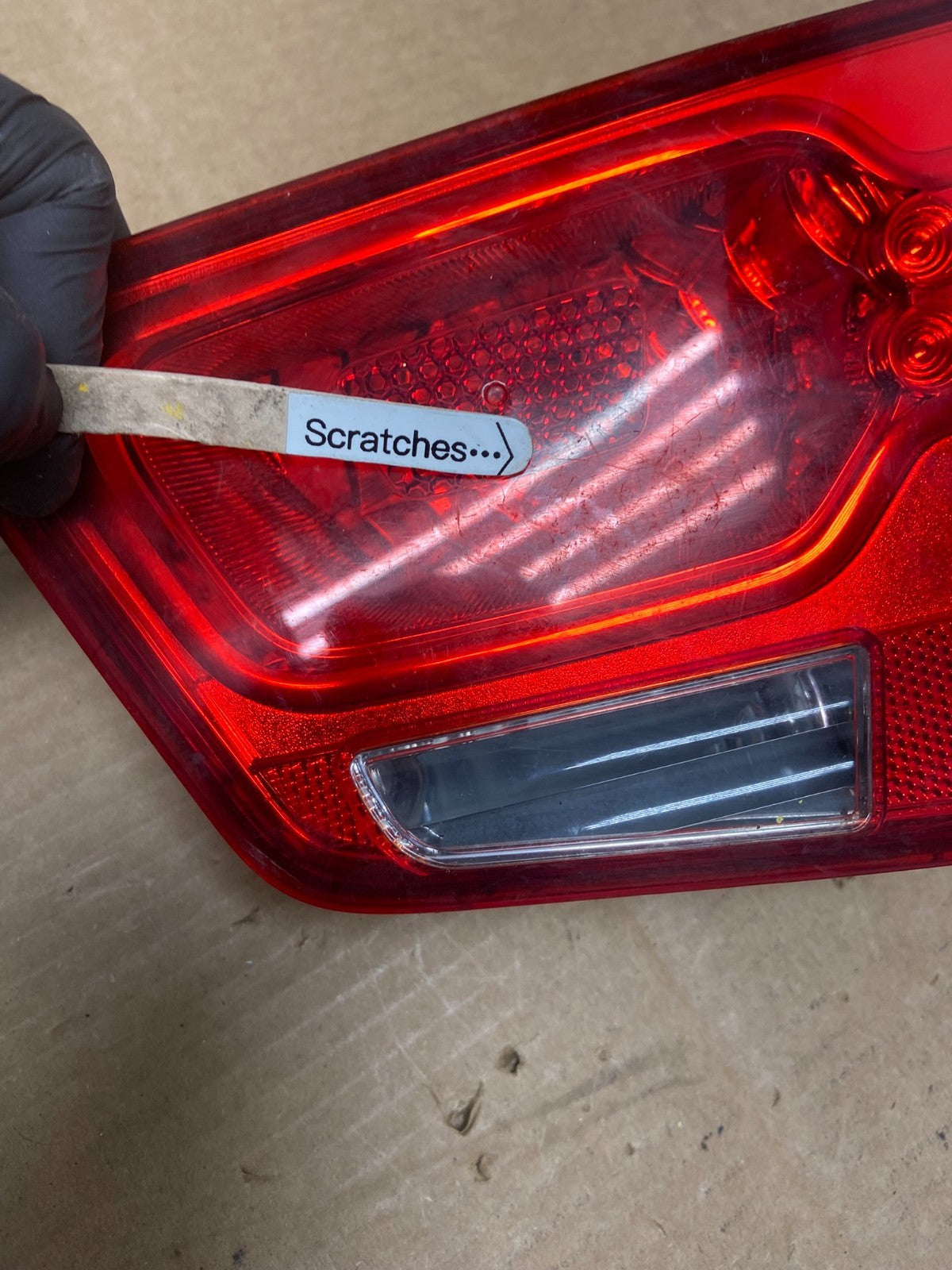 2010 to 2013 Kia Forte Right Passenger RH Side Tail Light Inner Oem Y8479 DW3