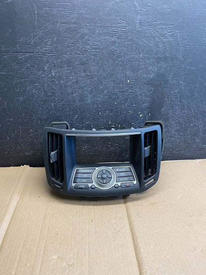 2010 - 2012 Infiniti G35 G37 Radio Player Screen Panel Bezel ah5502 DG0