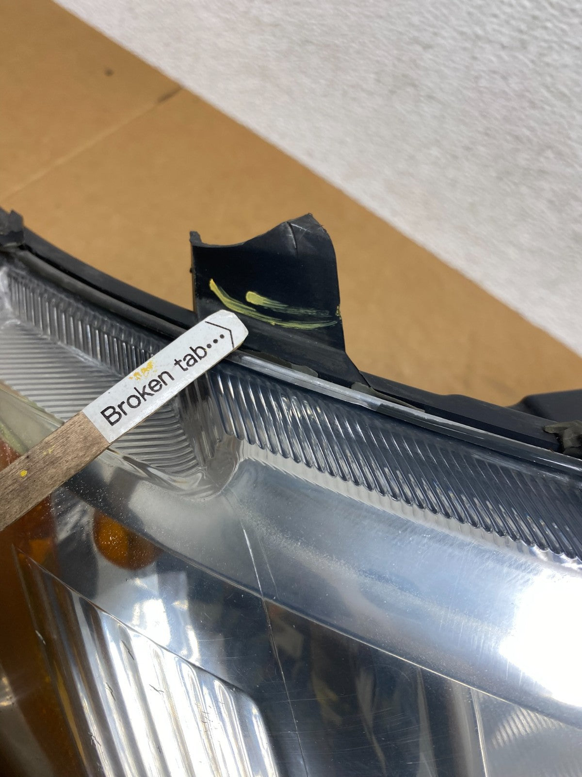 2007 to 2010 Ford Edge Right Passenger RH Halogen Headlight AE1430 DW5