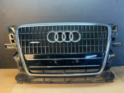 2013 to 2015 Audi Q5 Front Upper Grill Grille Chrome Black ab7888 DG0