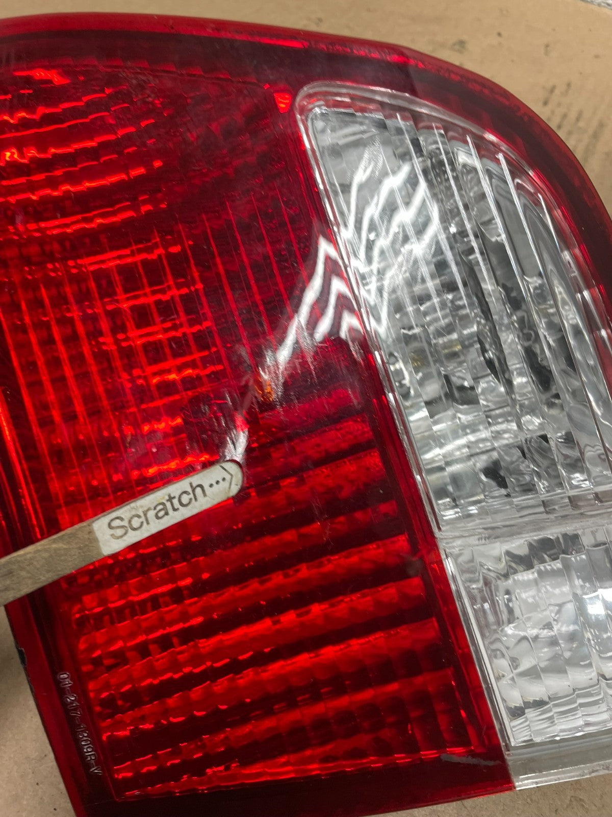 1999 to 2000 Honda Civic Sedan Right Passenger Side Tail Light Inner Q45494