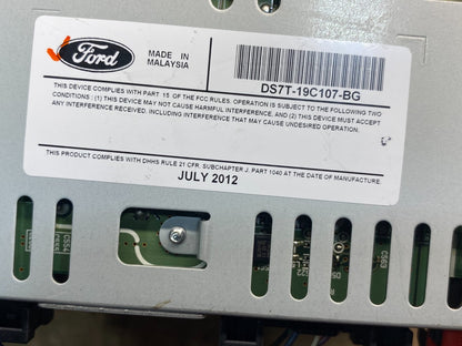 2013 2014 2015 Ford Fusion Radio Audio Receiver AM FM CD MP3 AG1886 DG6