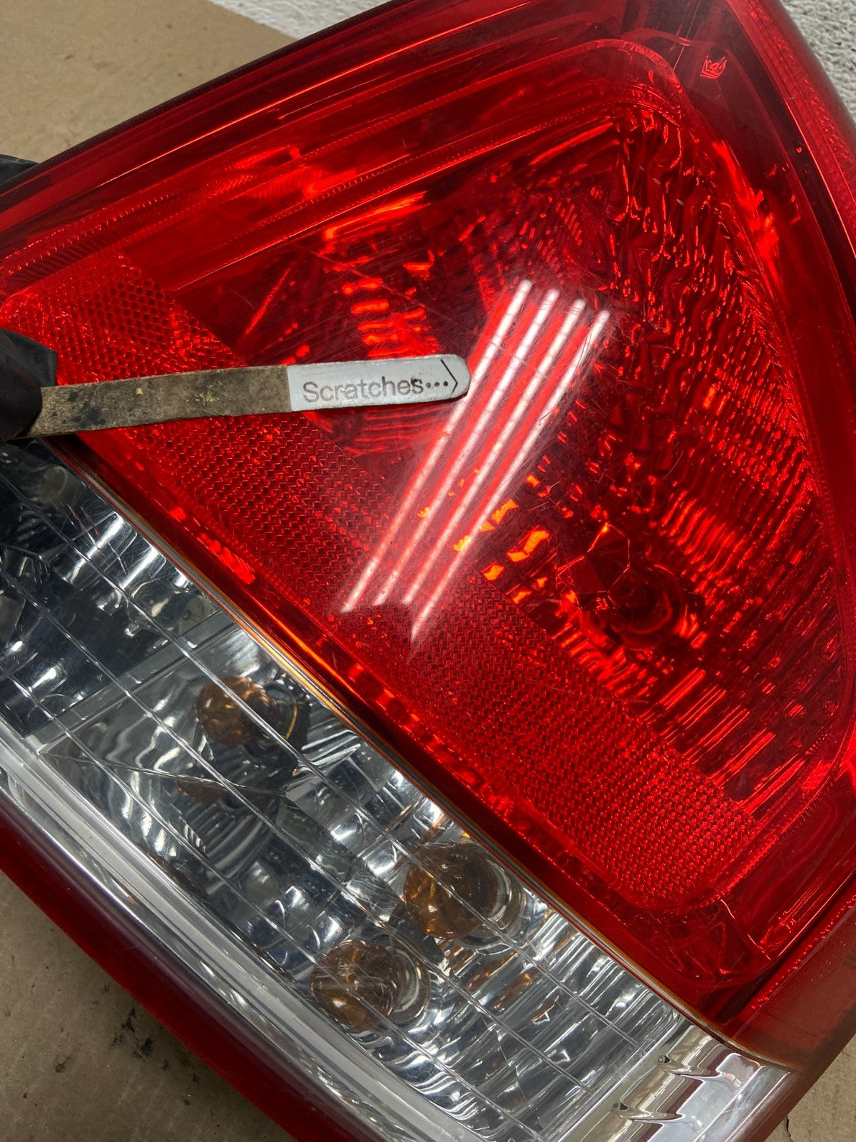 2002 to 2003 Kia Spectra Sedan Passenger Right Side Tail Light AF5907 DG3