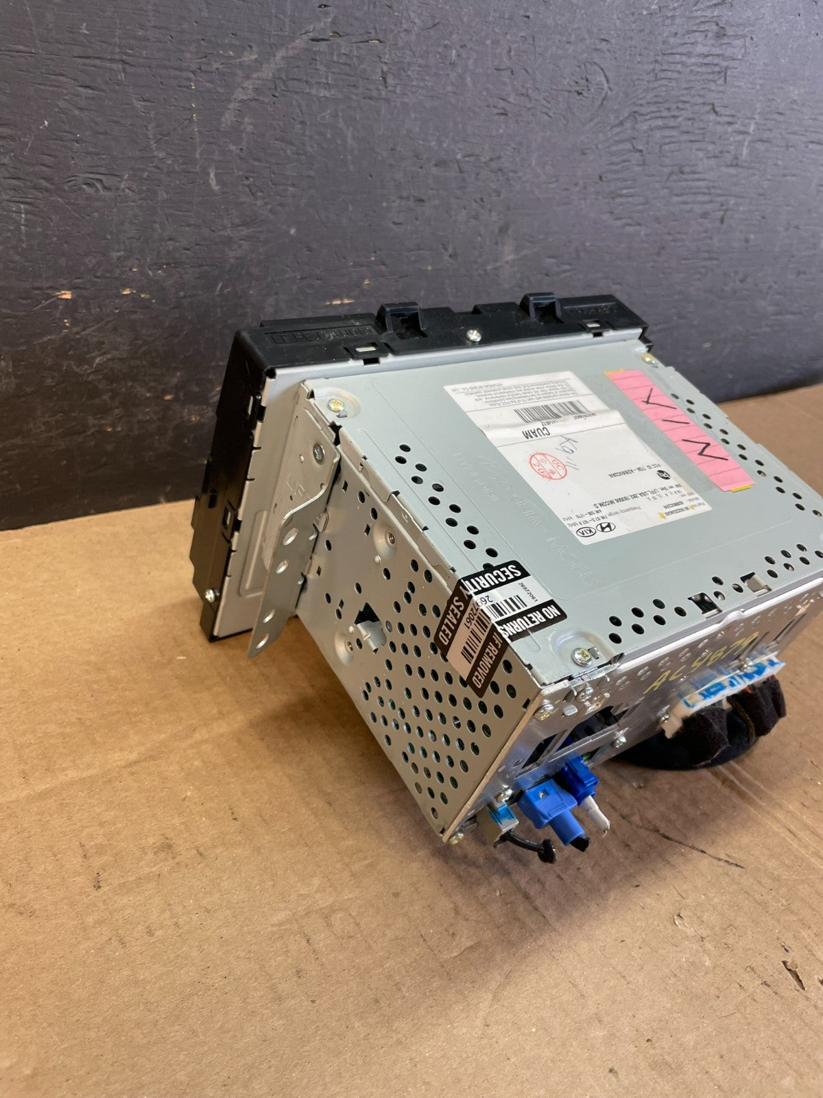 2018 to 2019 Hyundai Sonata AM/FM Radio Receiver Screen 96160c2ua04x AC4879 DG7