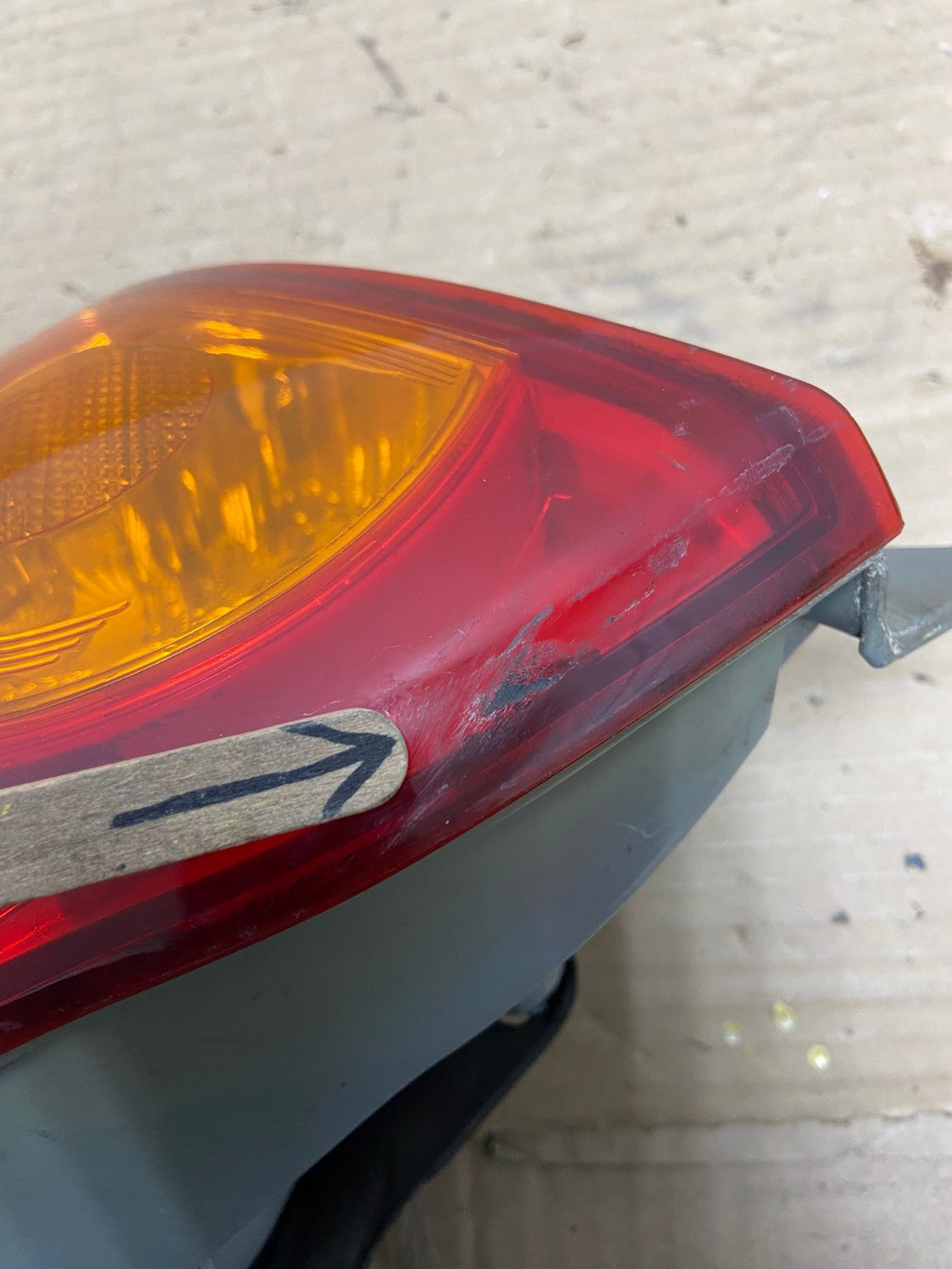 2009 to 2010 Toyota Corolla Left Driver Lh Side Tail Light AG9021 LK4