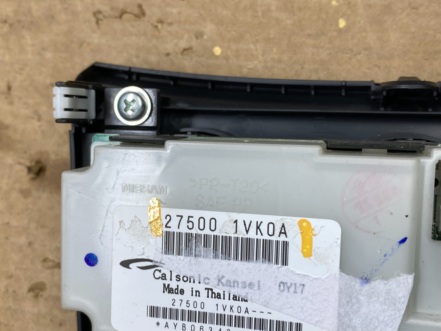2011 to 2015 Nissan Rogue Heater Temperature AC Climate Control z4486 DG5