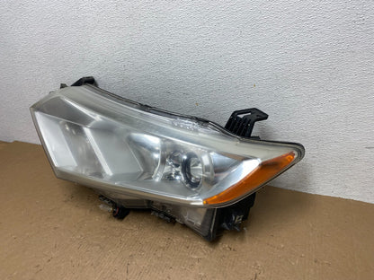 2012 to 2017 Nissan Quest Left Driver LH Side Headlight Halogen DEPO AD8081 DW1